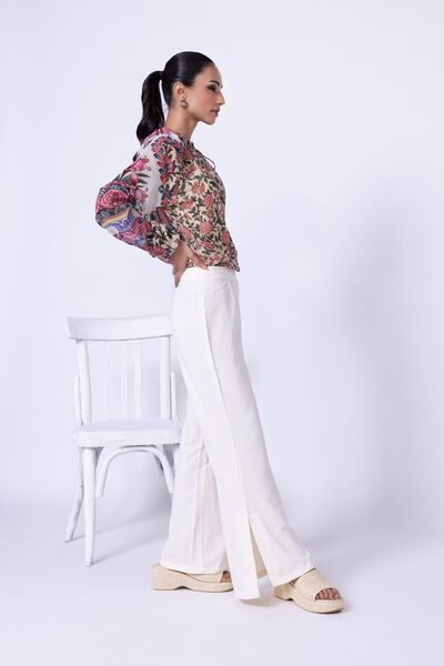 Dyed | Heavy Georgette | Trousers | USD 7.50