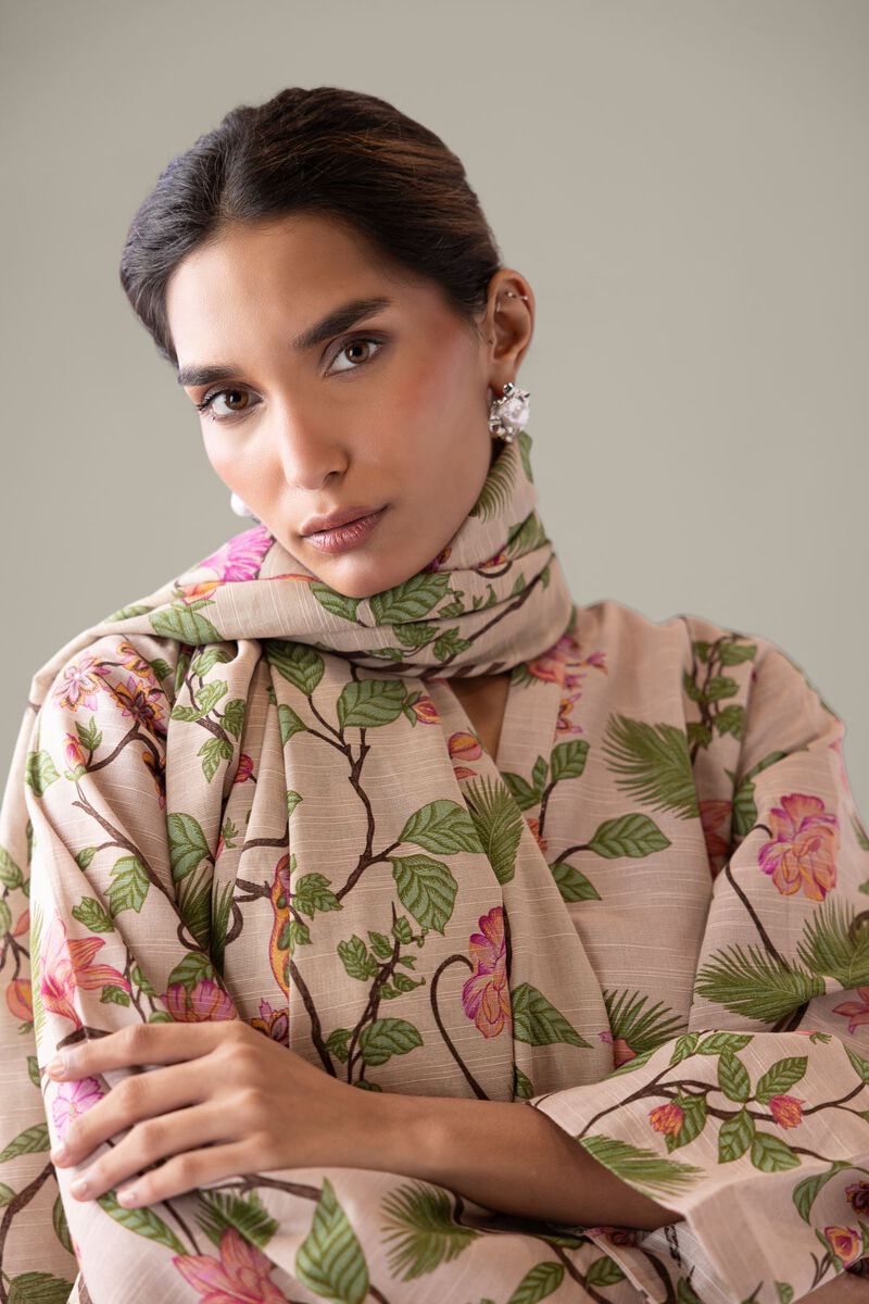 Printed | Textured Cotton | Dupatta | USD 15.00