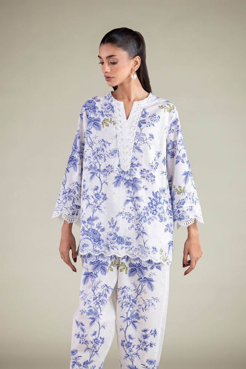 Embroidered | Cambric | Tunic | USD 35.00