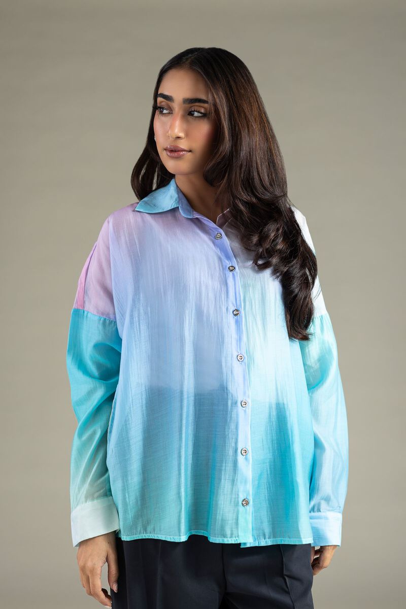 Printed | Raw Silk | Shirt | USD 17.50