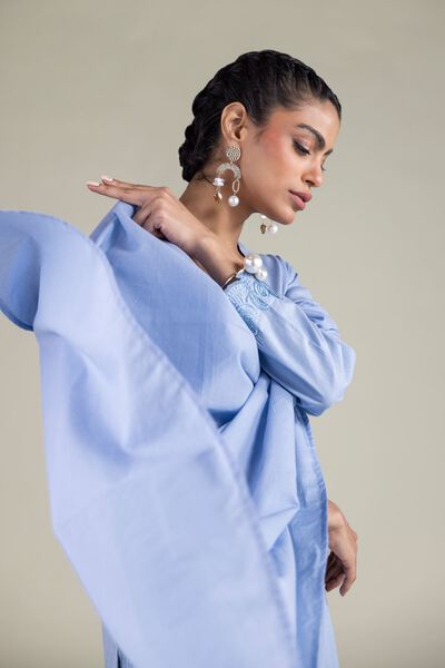 Embroidered | Textured Cotton | Solid Dupatta | USD 25.00