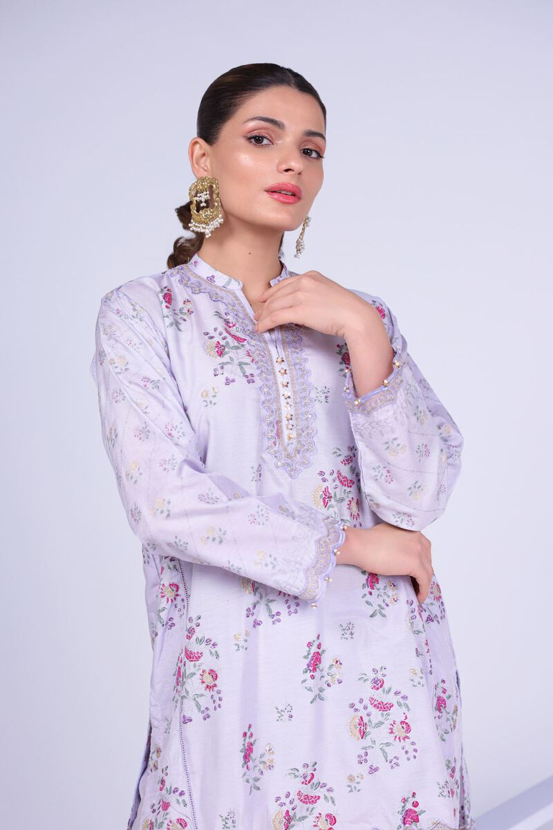 Embroidered | Raw Silk | Kurta | USD 55.00
