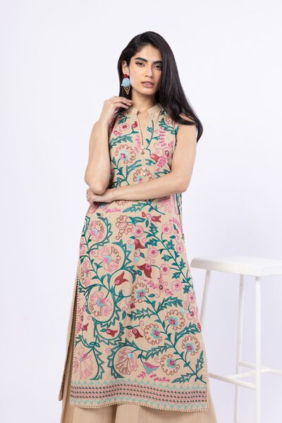 Embroidered | Handwoven Cotton | Kurta | USD 50.00