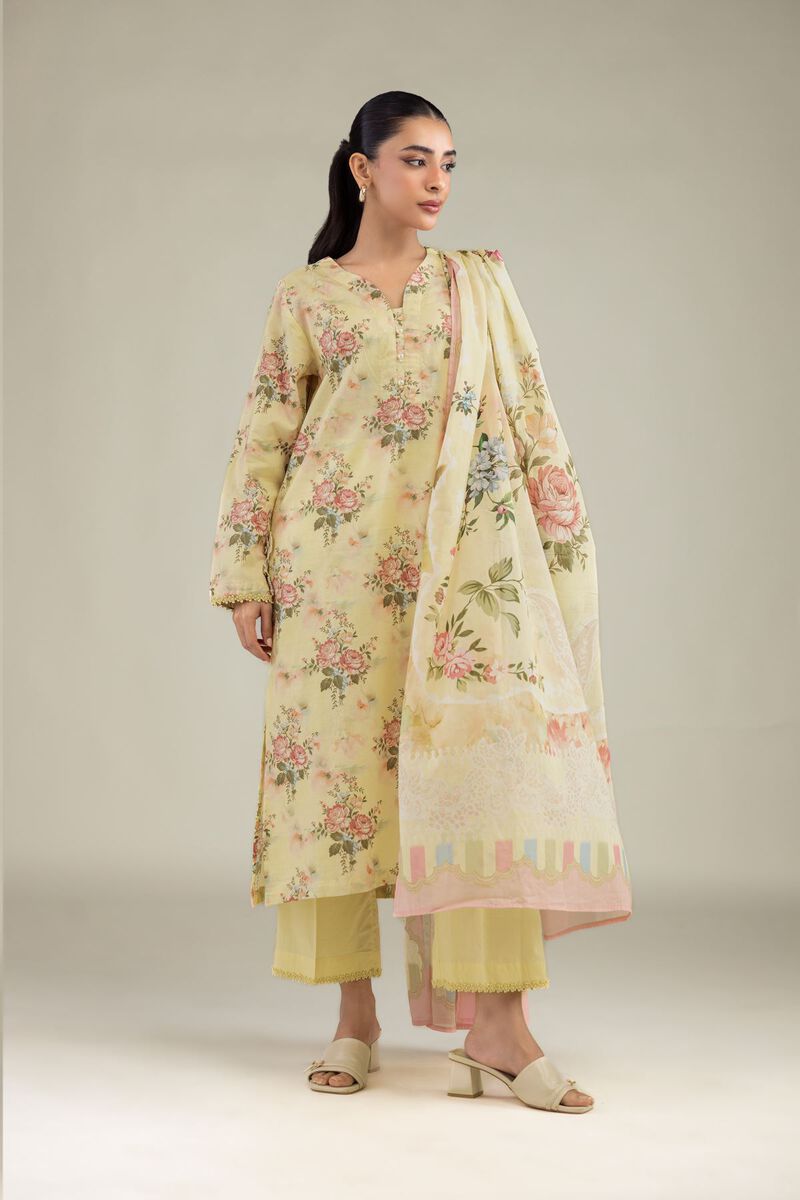 Printed | Lawn | Floral Lawn Dupatta | USD 30.00