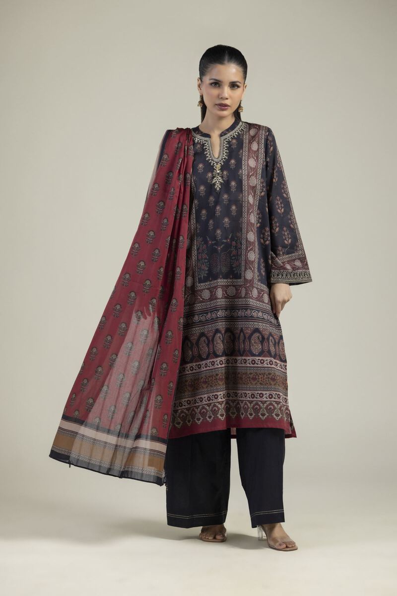 Embroidered | Textured Lawn | Lawn 3-Piece Tailored | USD 60.00