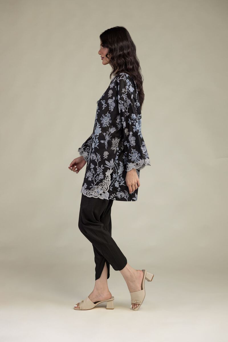 Embroidered | Cambric | Black Solid Shalwar | USD 25.00