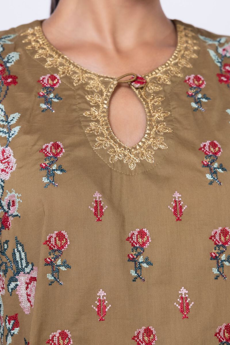 Embroidered | Cambric | Kurta | USD 19.50