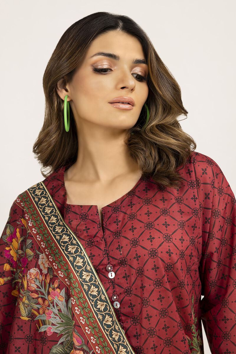 Lawn | Printed | Fabrics 2 Piece | Top Dupatta | null