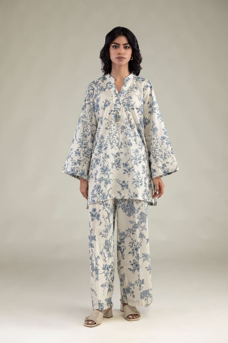 Embroidered | Cambric | Floral Summer Pants | USD 30.00