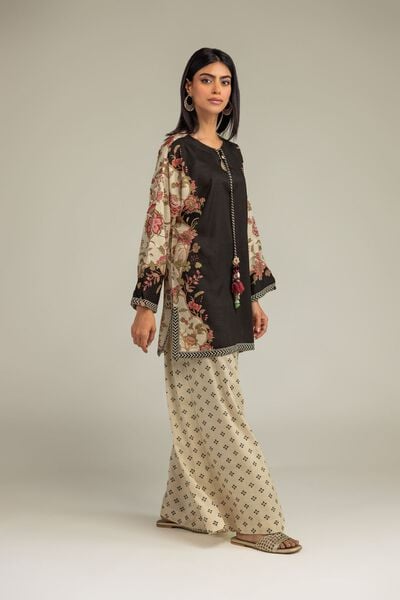 Printed | Raw Silk | Silk Printed Pants | USD 35.00