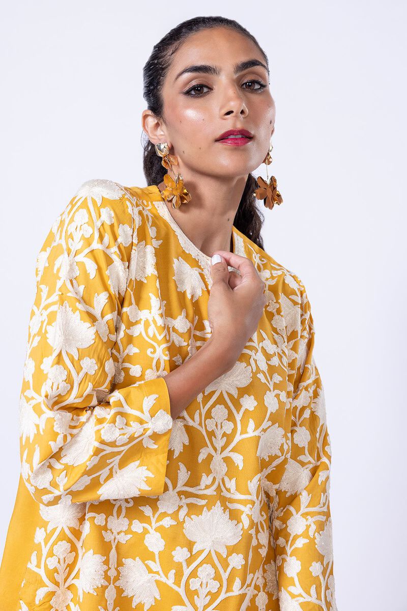 Embroidered | Raw Silk | Kurta | null