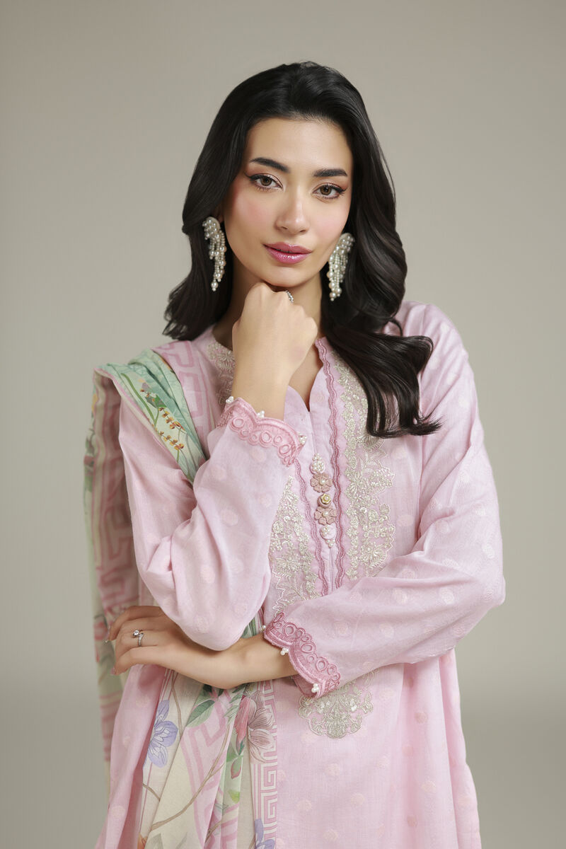 Embroidered | Broshia | Tailored 3-Piece Outfit | USD 80.00
