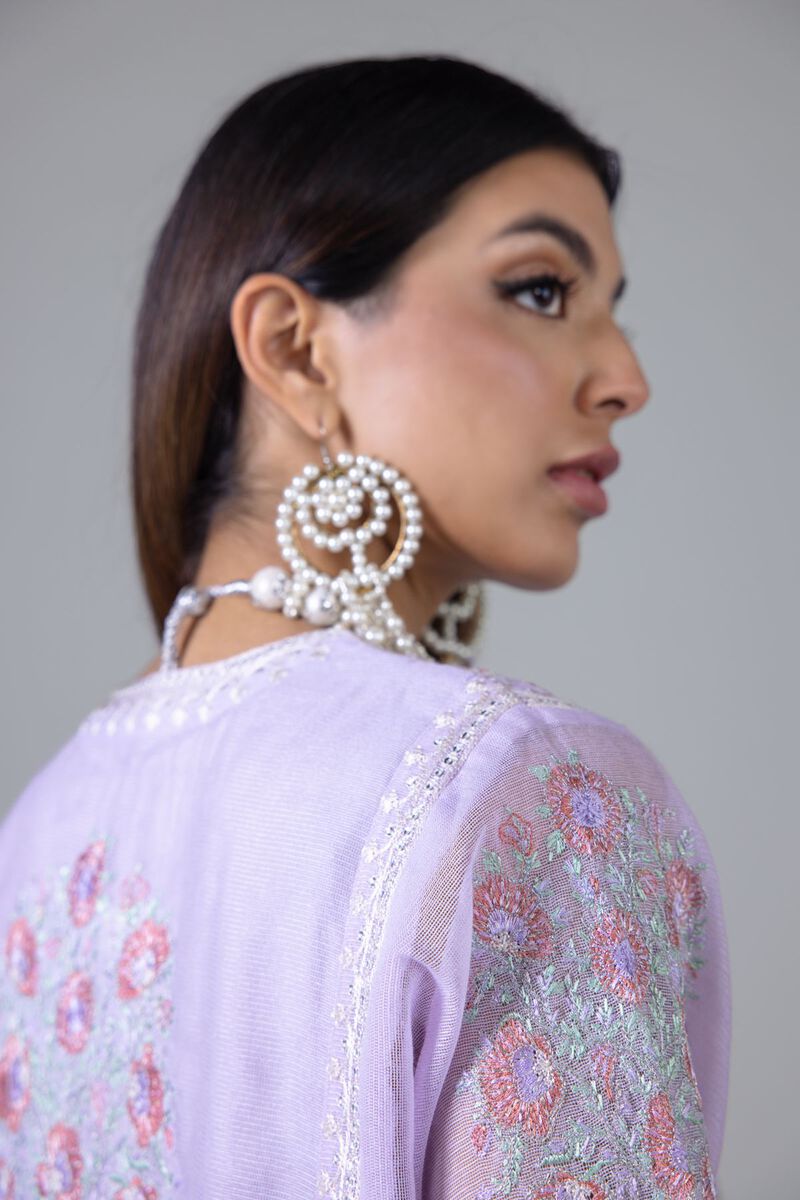Embroidered | Viscose Polyester Net | Kurta | null