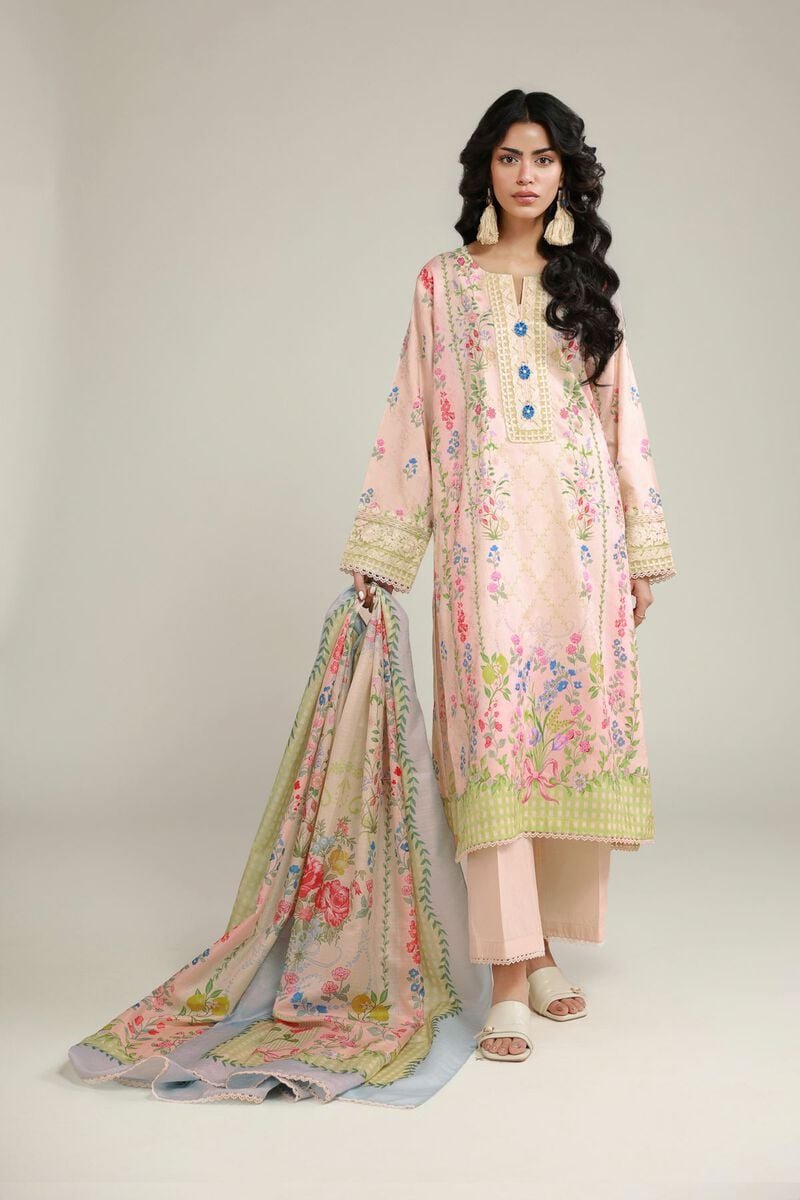 Printed | Jacquard | Tailored 3 Piece | USD 70.00