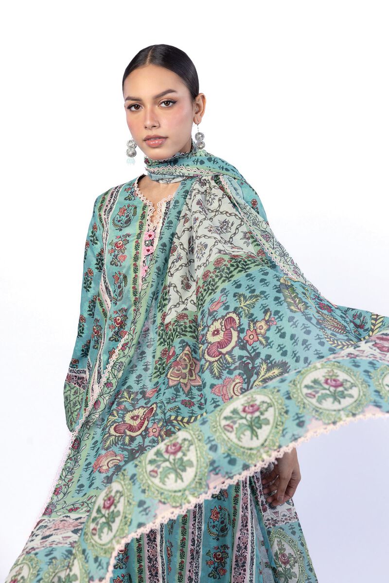 Printed | Broshia | Tailored 3 Piece | USD 39.00