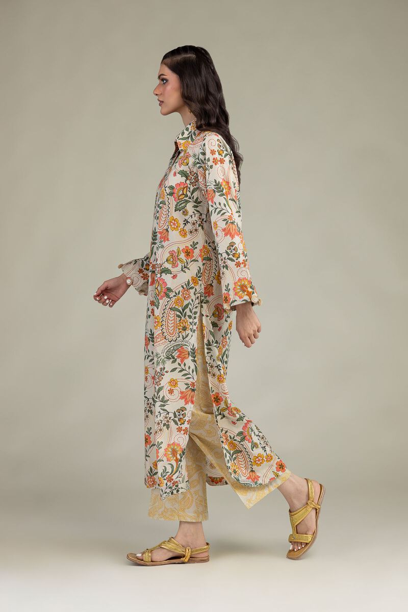 Printed | Cambric | Floral Cambric Kurta | USD 25.00