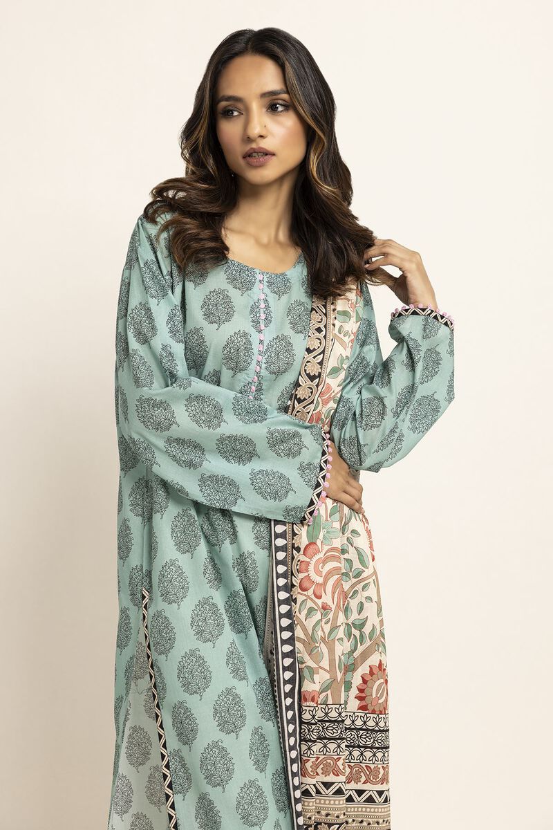 Lawn | Printed | Fabrics 2 Piece | Top Dupatta | null