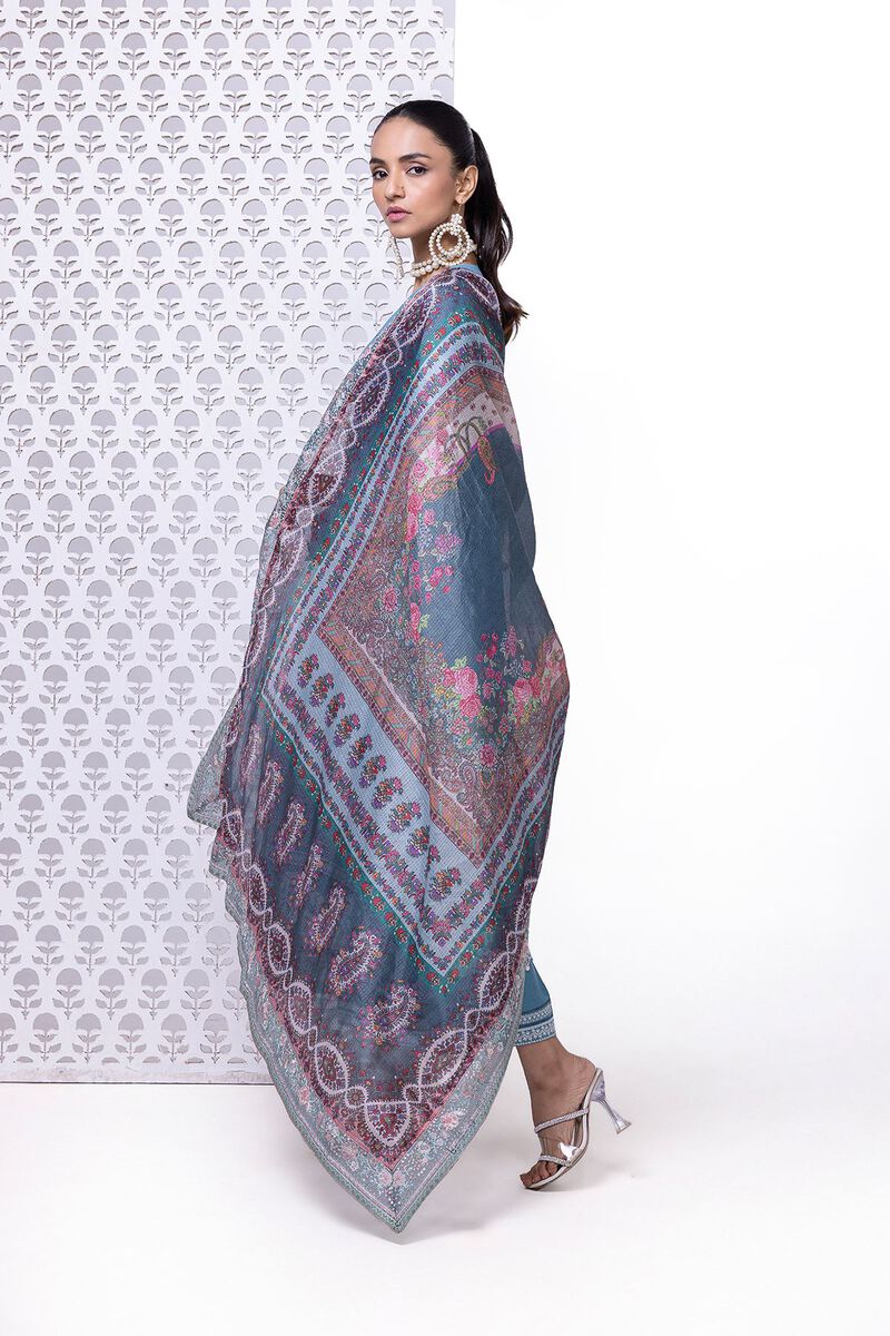 Embroidered | Polyester Net | Dupatta | null