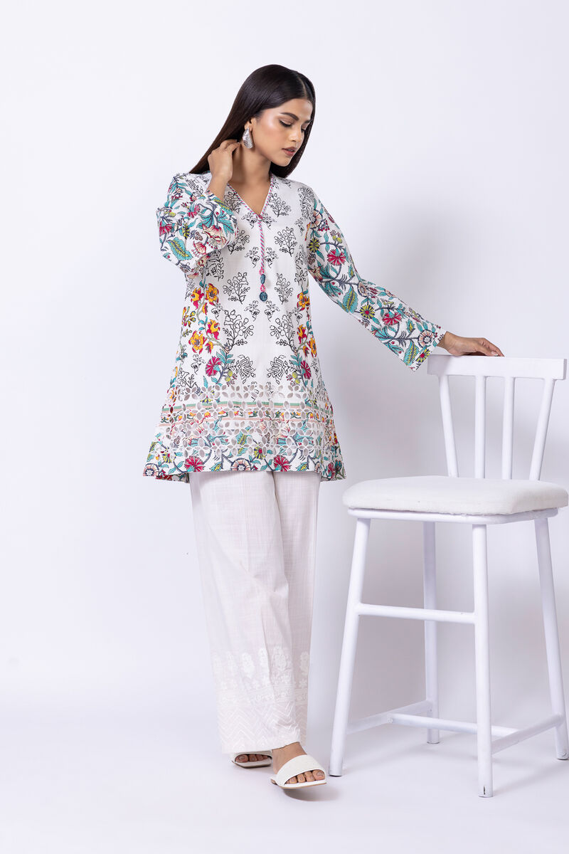 Embroidered | Crosshatch Poplin | Kurta | null