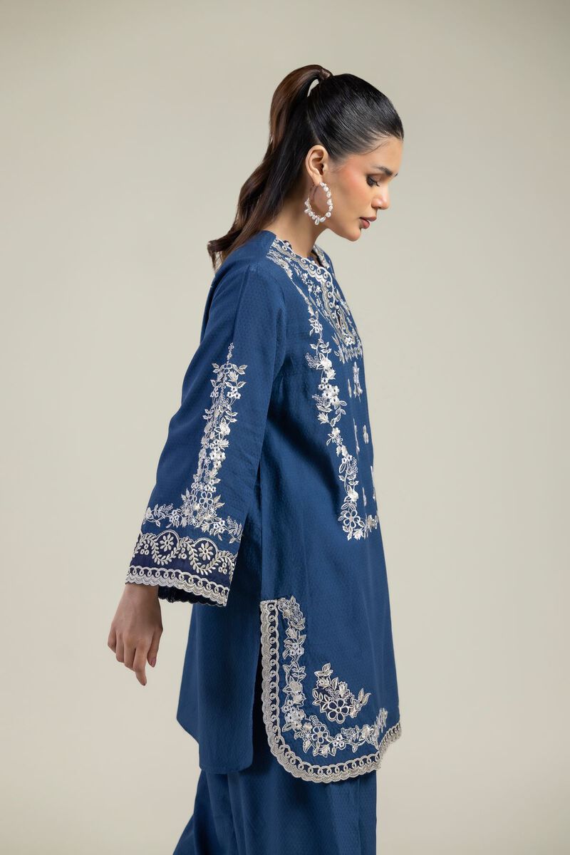 Embroidered | Cotton Dobby | Cotton Tailored Set | USD 70.00