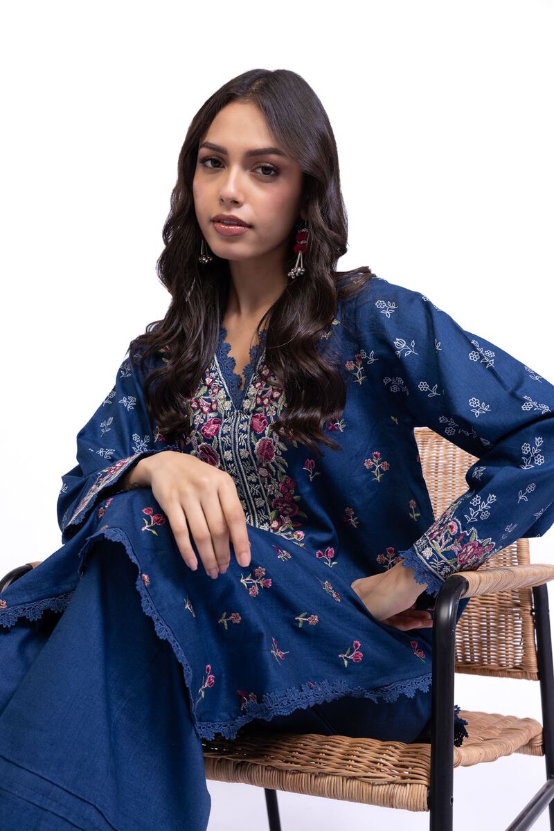 Embroidered | Heavy Textured Cotton | Kurta | USD 40.00