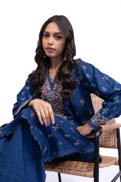 Embroidered | Heavy Textured Cotton | Kurta | USD 40.00