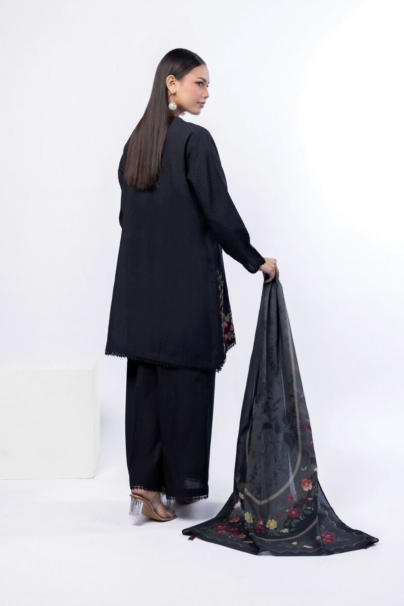 Embroidered | Cotton Dobby | Tailored 3 Piece | USD 75.00