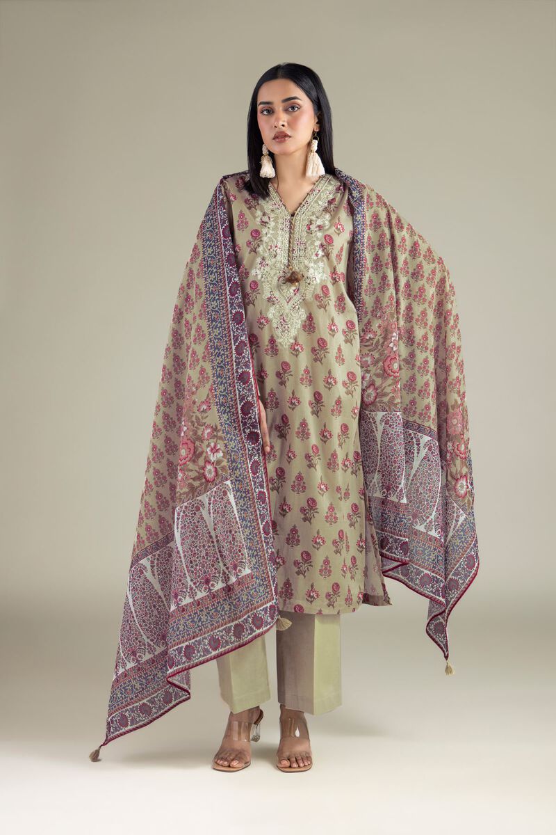 Embroidered | Lawn | Lawn Tailored 3-piece | USD 70.00
