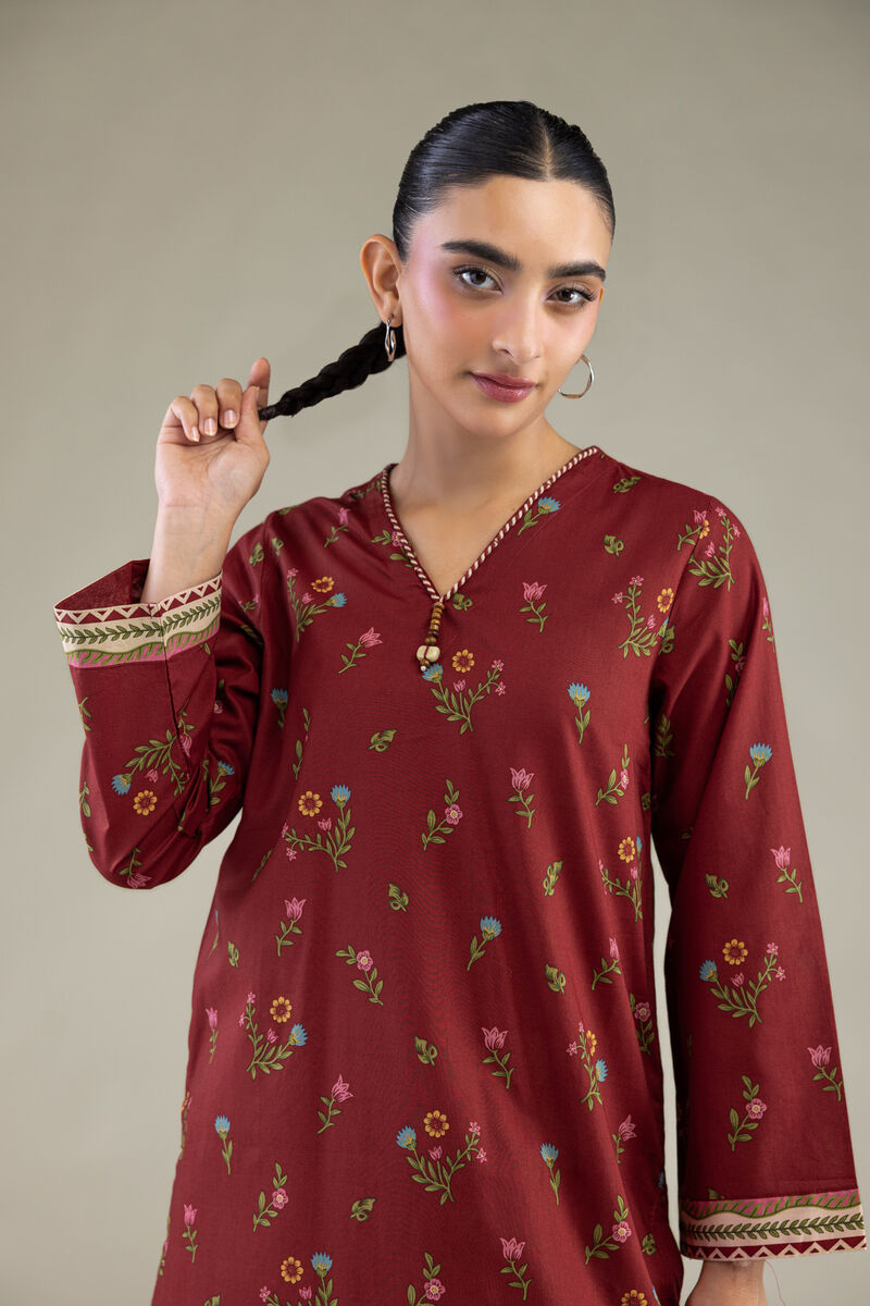 Printed | Cambric | Long Cambric Kurta | USD 35.00