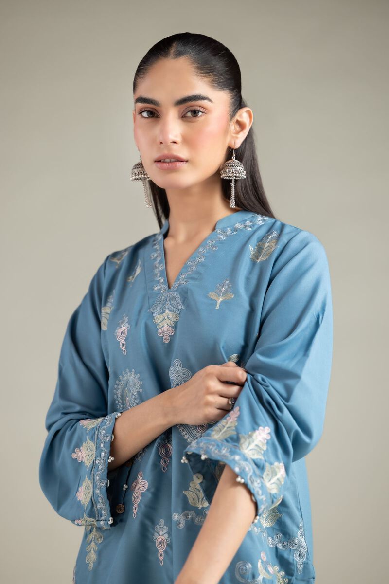 Embroidered | Blended Cambric | Kurta | USD 35.00