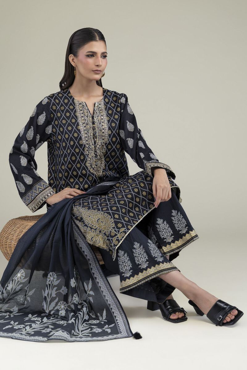 Embroidered | Lawn | Lawn 3-Piece Tailored | USD 65.00