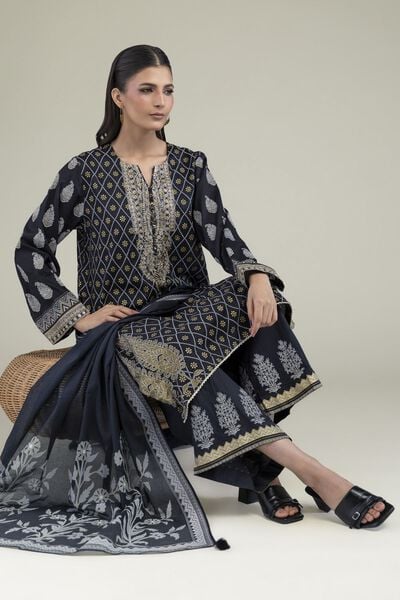Embroidered | Lawn | Lawn 3-Piece Tailored | USD 65.00