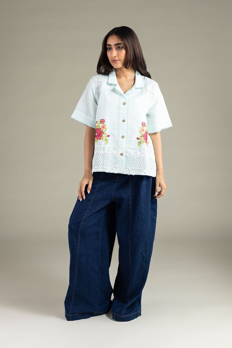 Embroidered | Mesuri | Shirt | USD 17.50