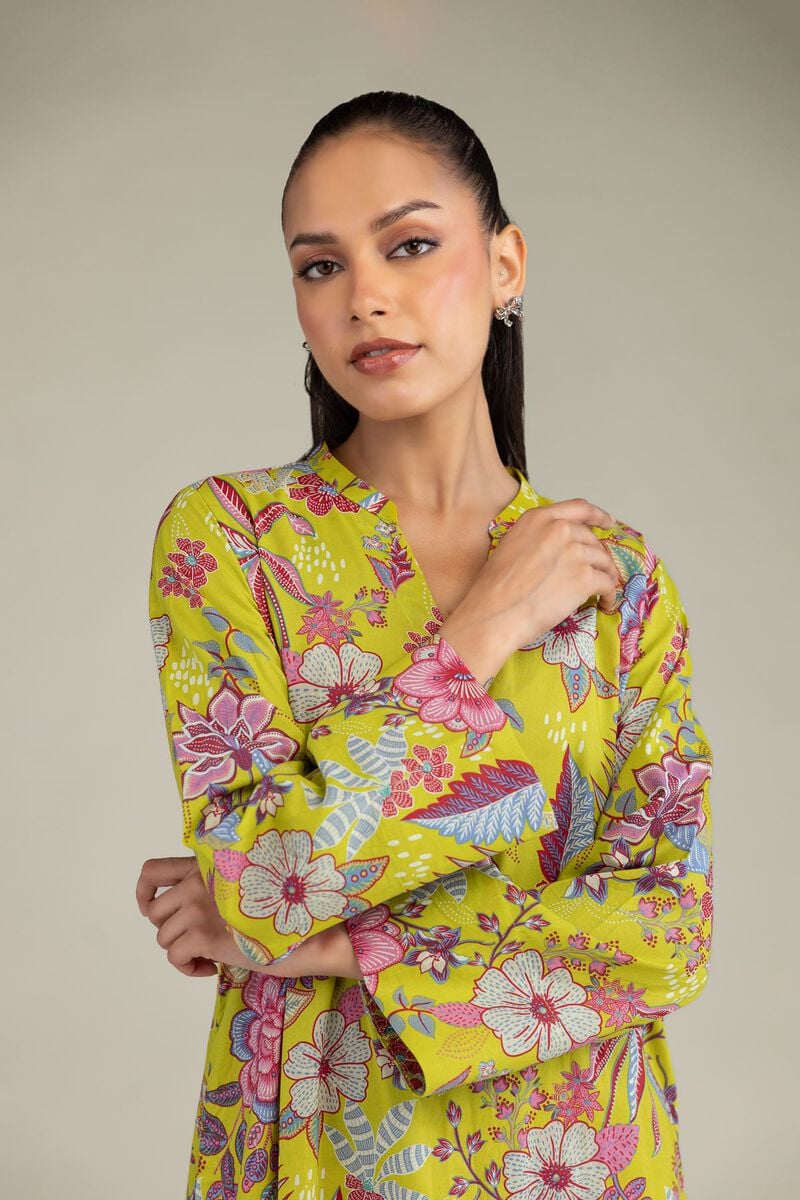 Printed | Cambric | Floral Cambric Kurta | USD 35.00