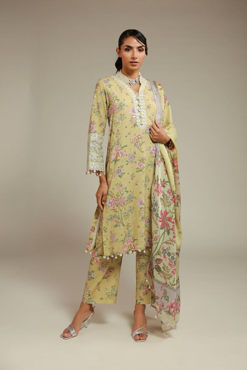 Printed | Mesuri | Dupatta | USD 28.00