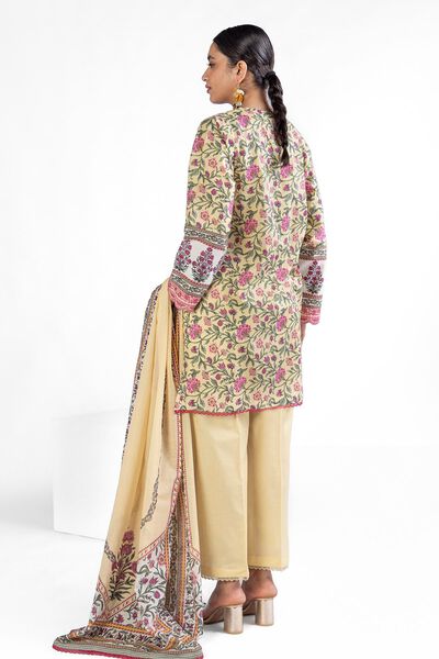 Embroidered | Lawn | Fabrics 3 Piece | USD 12.00