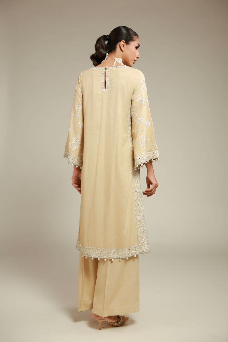 Embroidered | Raw Silk | Kurta | USD 70.00