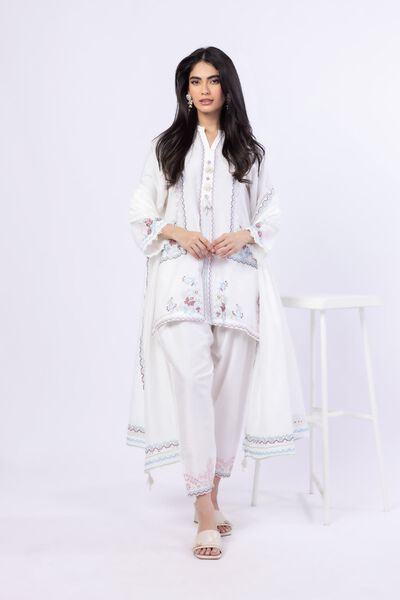 Embroidered | Raw Silk | Kurta | USD 40.00