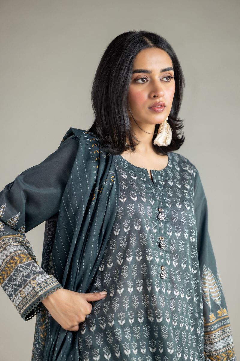 Printed | Lawn | Tailored 3 Piece | USD 60.00