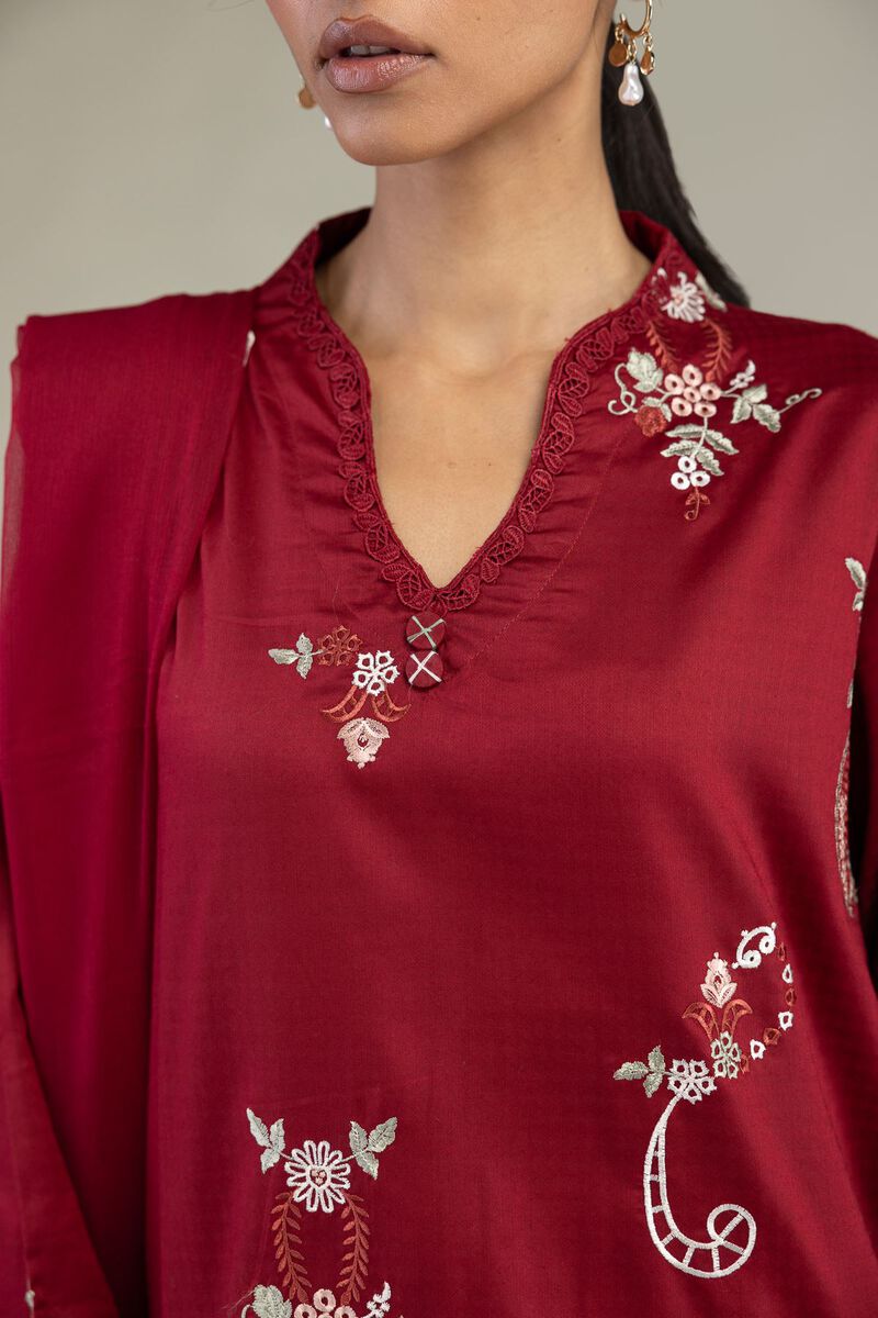 Embroidered | Dobby | Dobby Tailored 3-Piece | USD 80.00