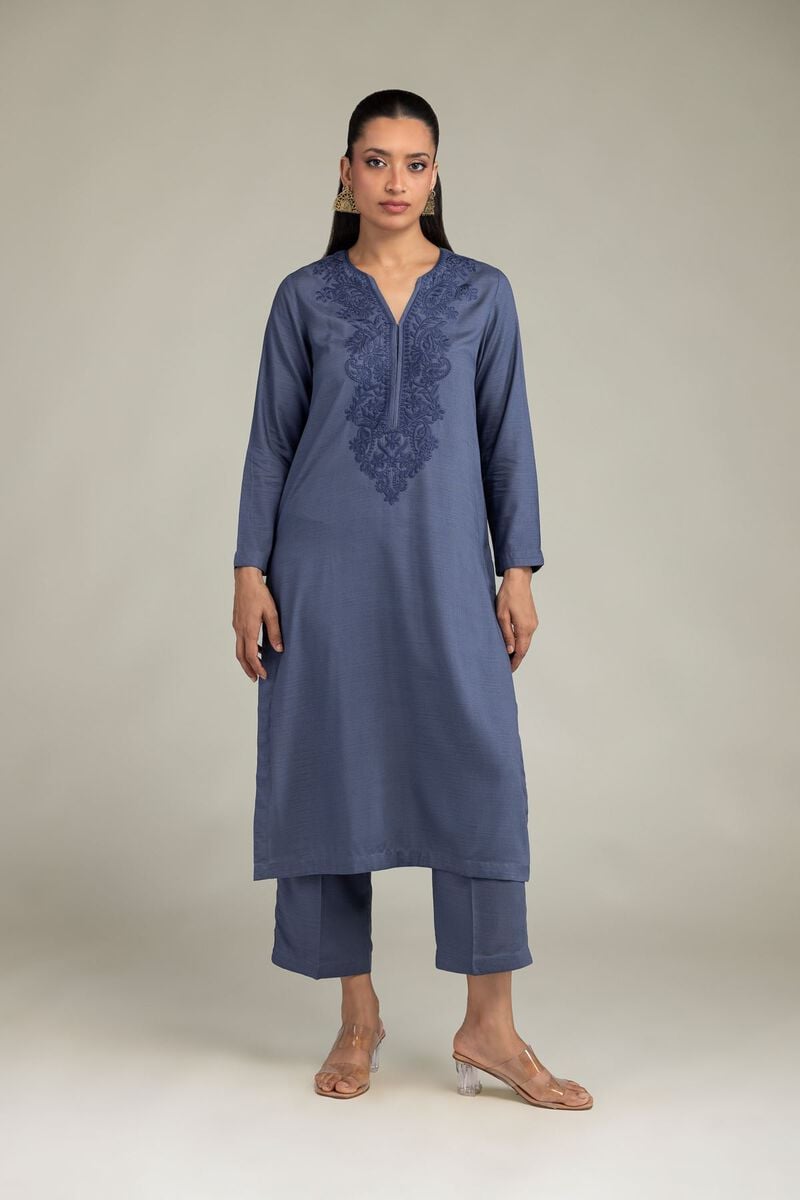 Dyed | Raw Silk | Silk Solid Pants | USD 30.00