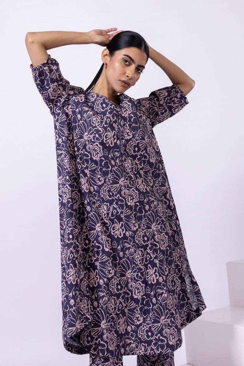 Printed | Ripple Crinkle | Kurta | USD 7.50