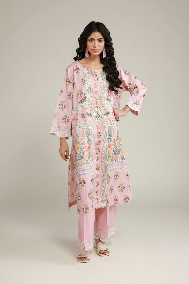 Printed | Jacquard | 2-Piece Outfit | USD 60.00