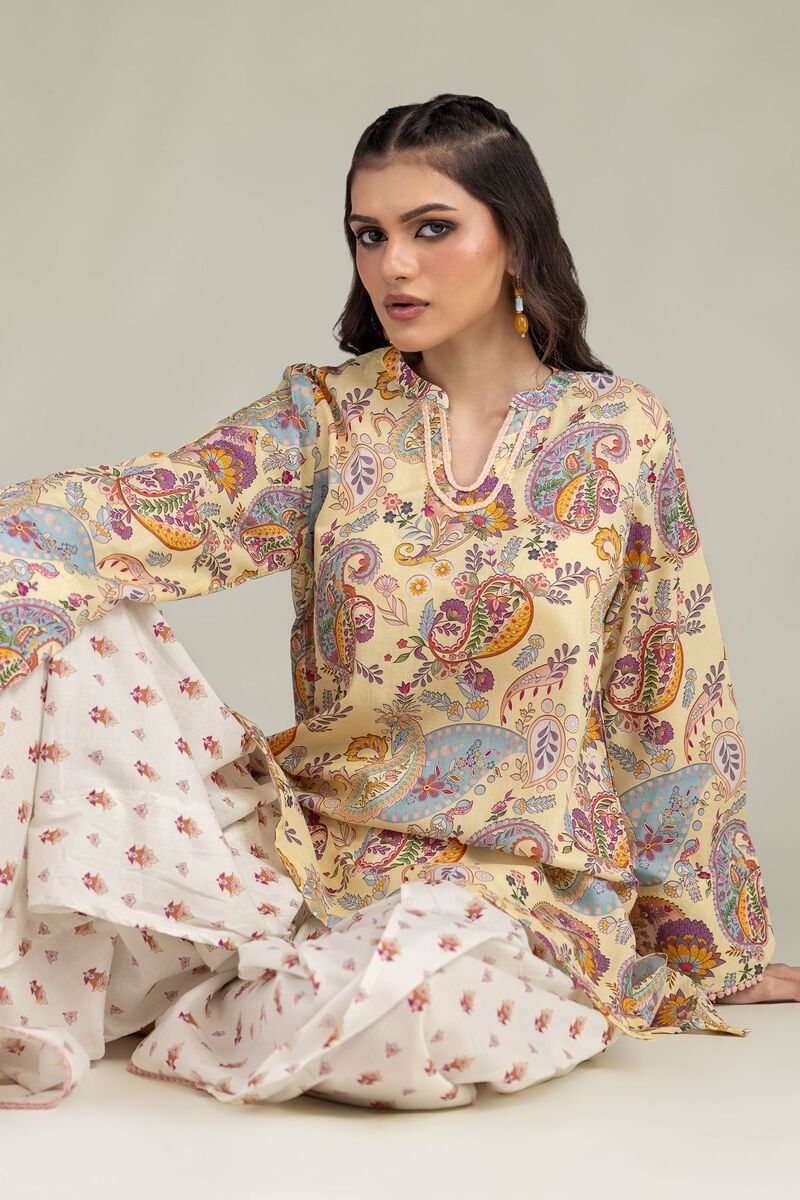 Printed | Cambric | Short Cambric Kurta | USD 25.00