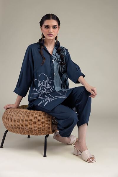 Embroidered | Cambric | Short Cambric Kurta | USD 40.00