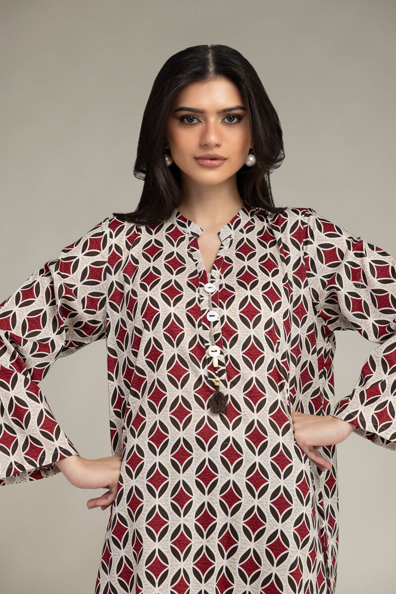 Printed | Cambric | Cambric Tailored 1-Piece | USD 30.00