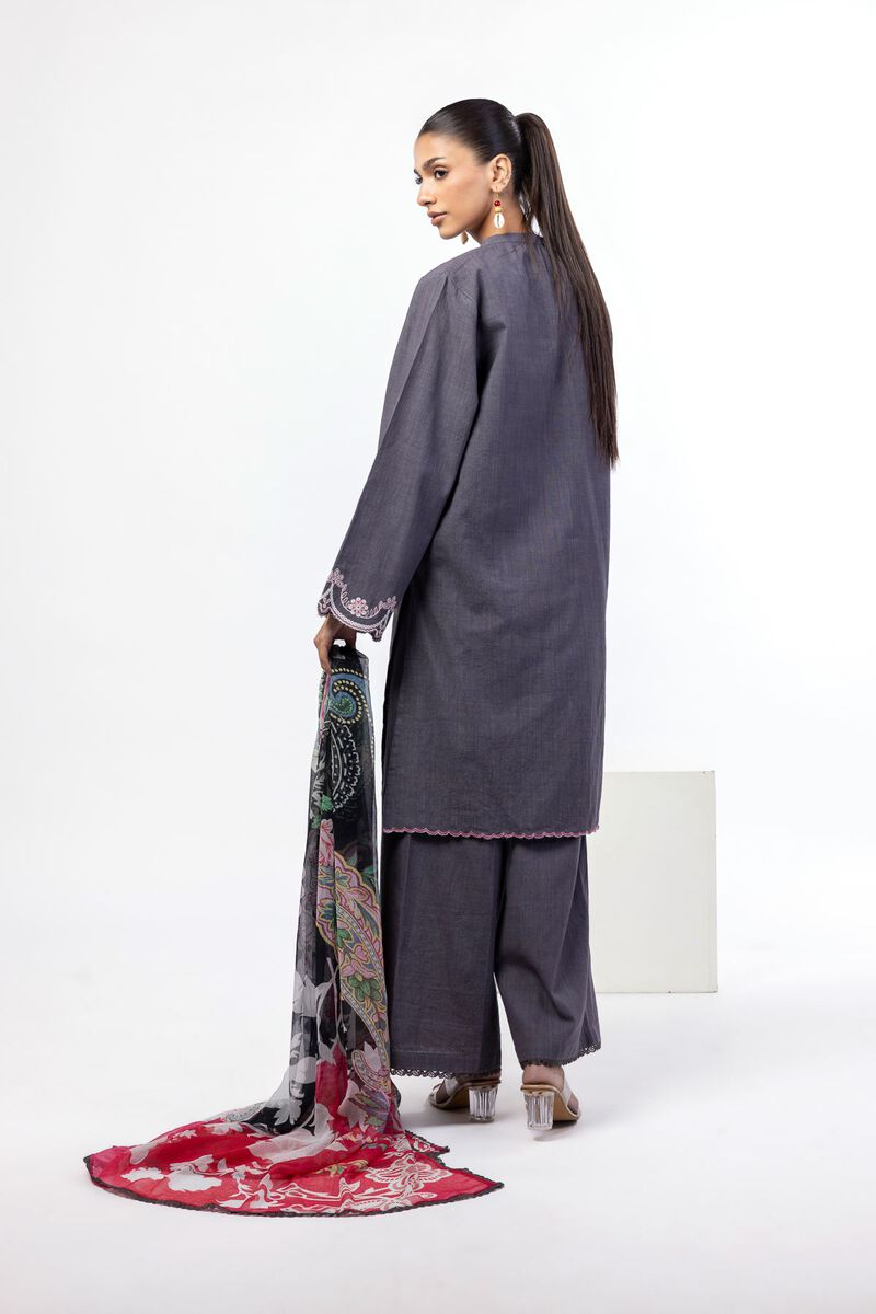 Embroidered | Crosshatch | Tailored 3 Piece | USD 32.50