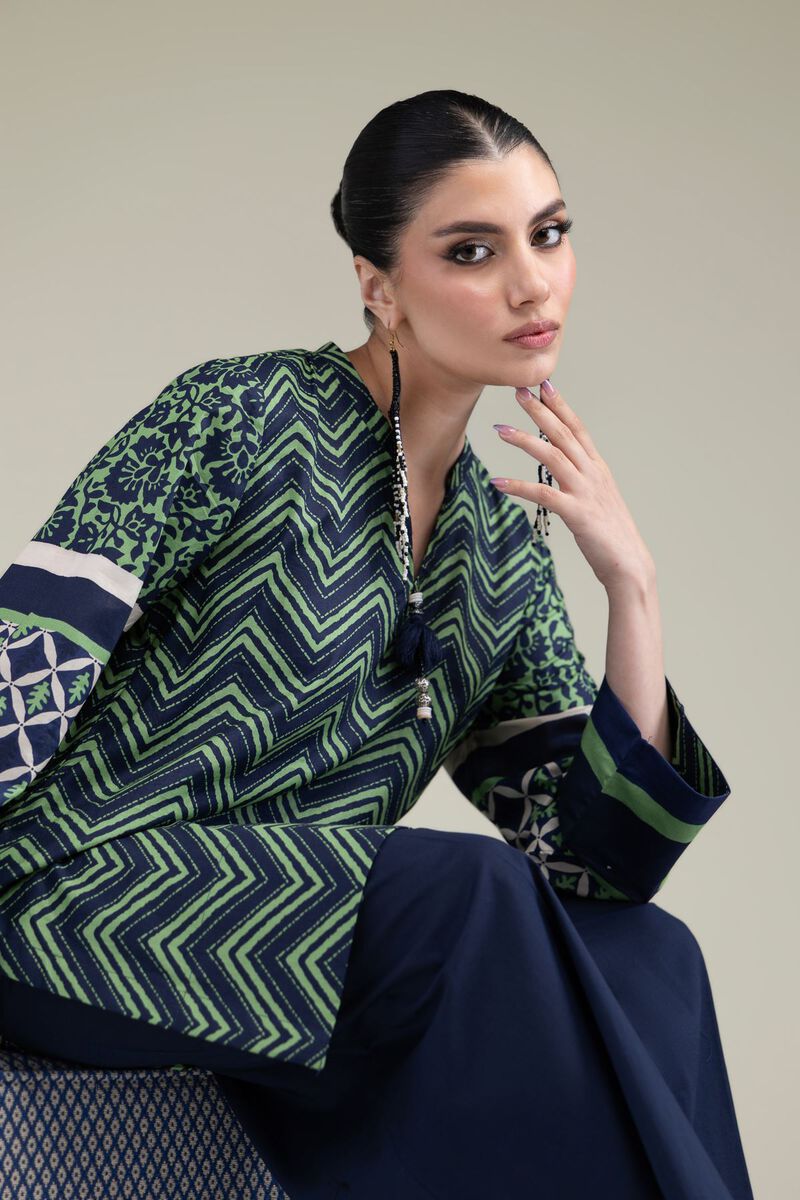 Printed | Cambric | Short Cambric Kurta | USD 30.00