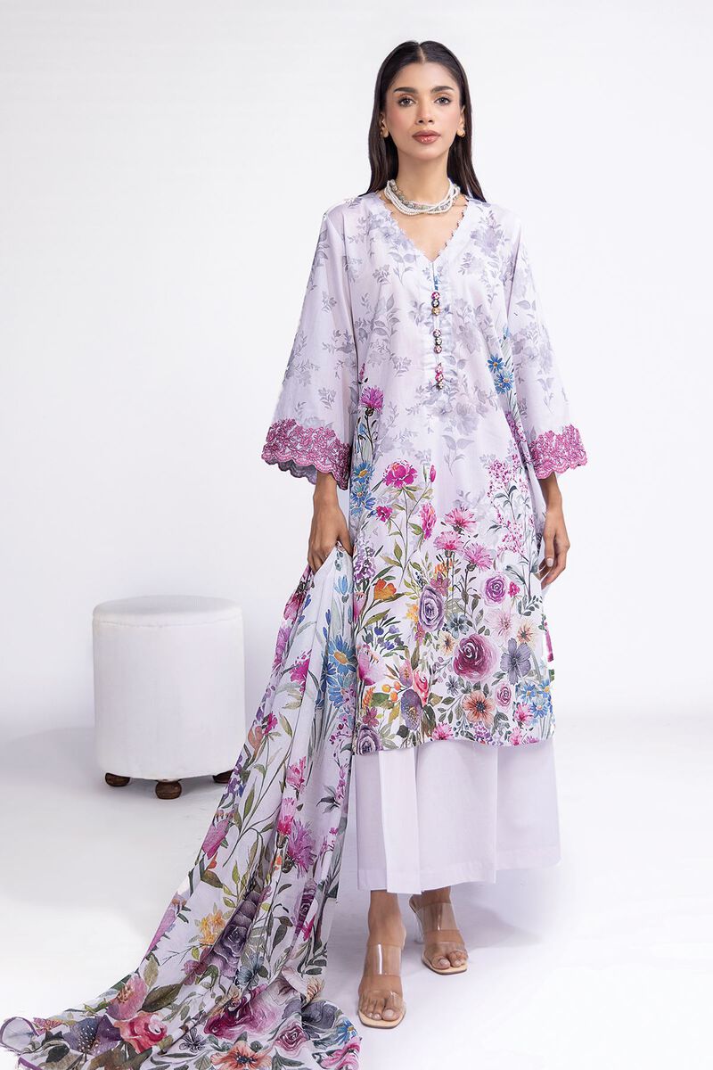 Embroidered | Lawn | Fabrics 3 Piece | USD 12.00