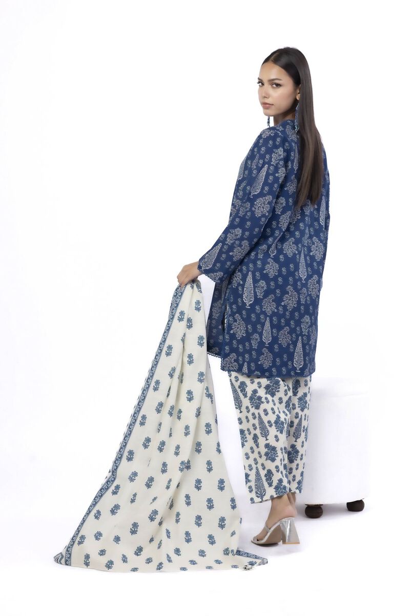 Printed | Khaddar | Tailored 3 Piece | USD 22.50
